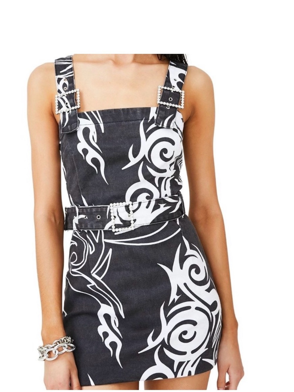 Jaded London Tribal Print Mini Dress UK 8 US 4